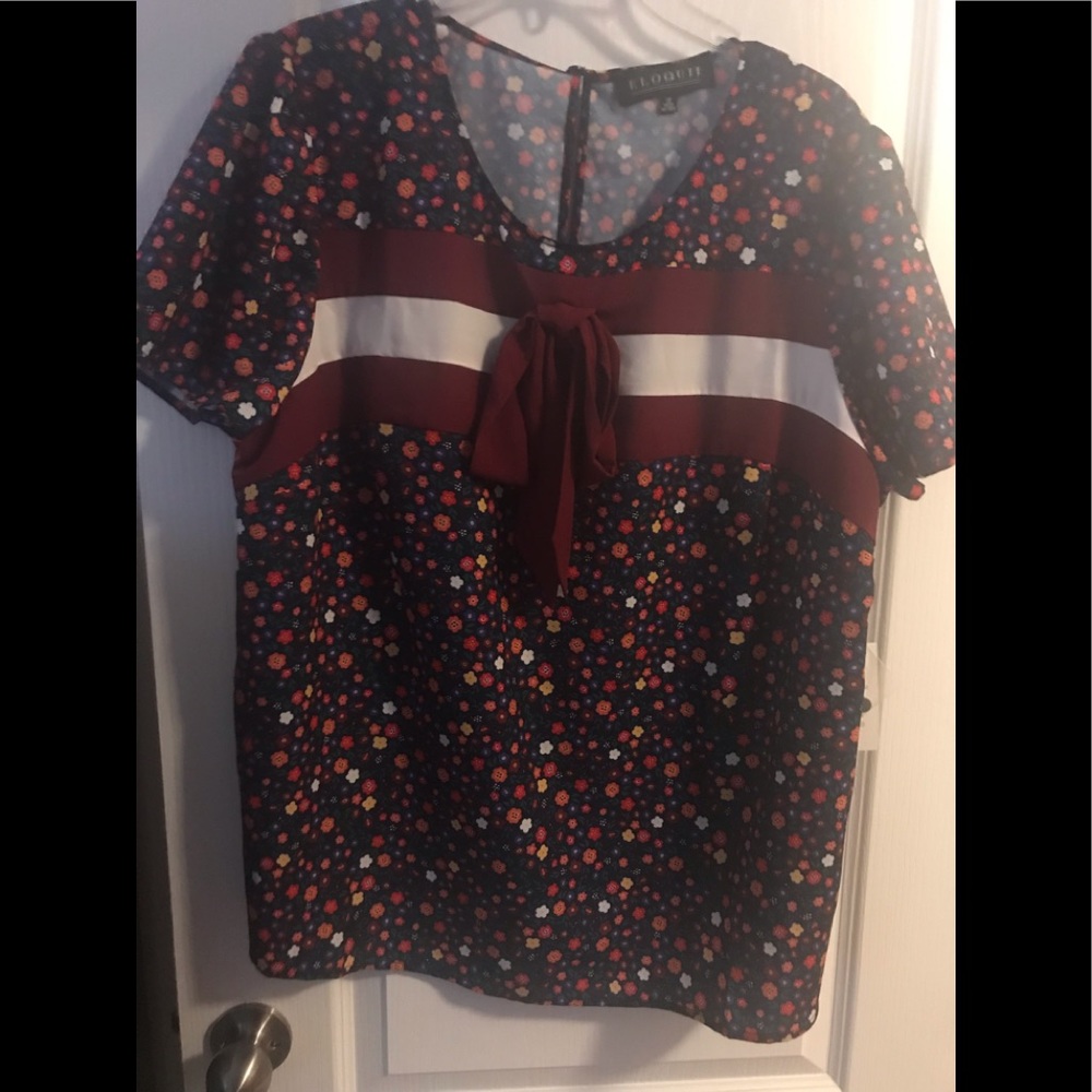 Eloquii floral top